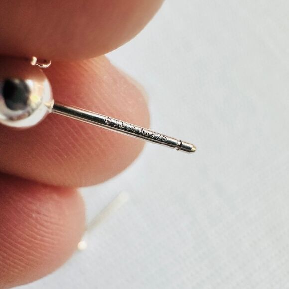 Tiffany & Co Hardwear Ball Drop Dangle Earrings 10mm - Picture 8 of 8